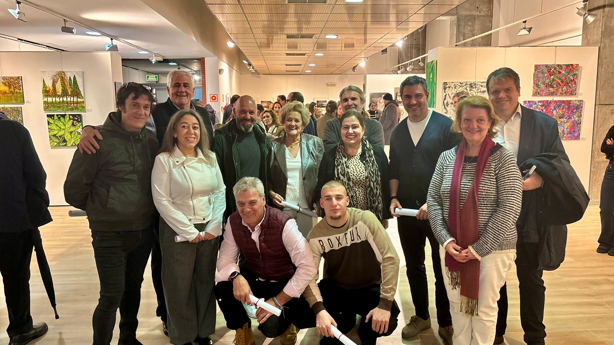 Gran éxito de la XVIII Exposición Colectiva de artistas en Villanueva del Pardillo